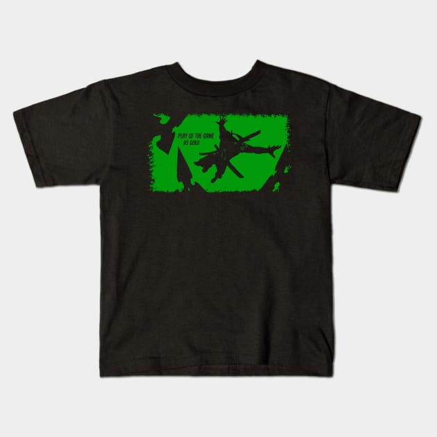 Play Of the Game : As Genji Kids T-Shirt by AsunArtz